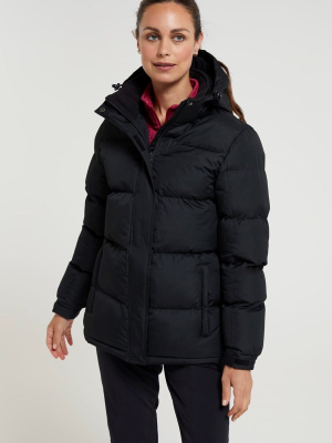 Women’s Snow Padded Jacket – Warm Quilted Winter Puffer Coat